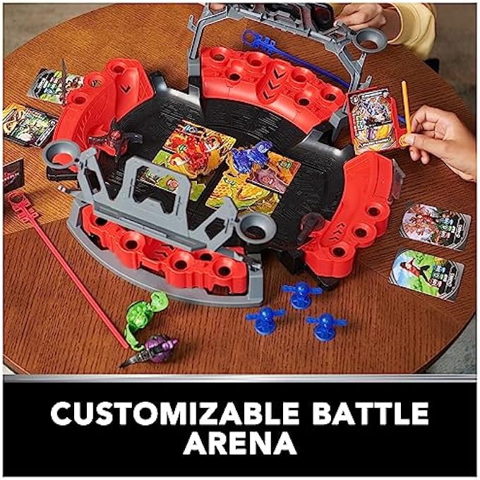 BAKUGAN BATTLE ARENA WITH EXCLUSIVE SPECIAL ATTACK DRAGONOID, CUSTOMISABLE, SPINNING ACTION FIGURE AND PLAYSET, KIDS TOYS FOR BOYS AND GIRLS 6 AND UP - Image 4
